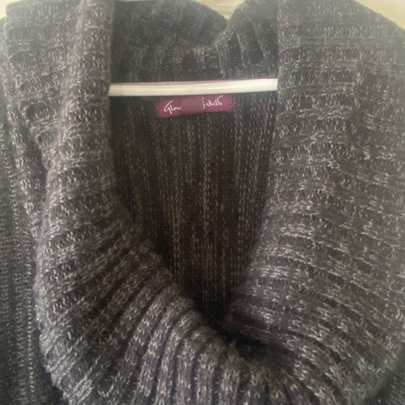 GLORIA VANDERBILT - Oversized Cowl Short Sleeved Sweater - Picture 2 of 8